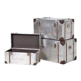 Space Industrial Rectangular Trunk Storage Chests